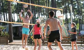 Volley Ball au au camping Les Oyats