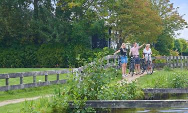 Balade à vélo au camping de Meerwijck